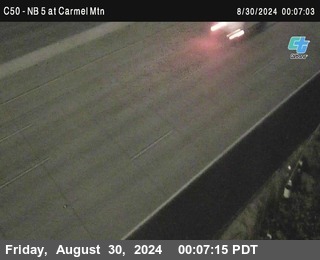 NB 5 at Carmel Mountain Rd.