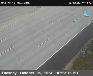 NB 5 at Carmel Mountain Rd.