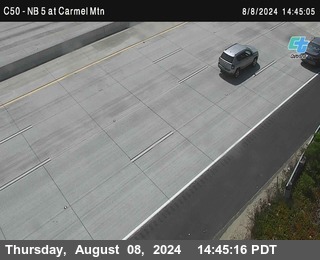 NB 5 at Carmel Mountain Rd.