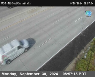 NB 5 at Carmel Mountain Rd.