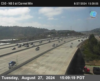 NB 5 at Carmel Mountain Rd.