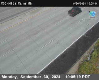 NB 5 at Carmel Mountain Rd.