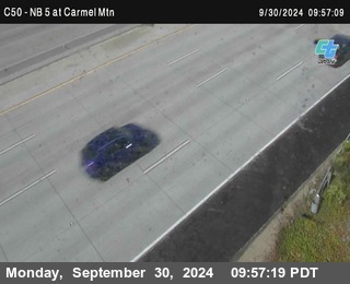 NB 5 at Carmel Mountain Rd.