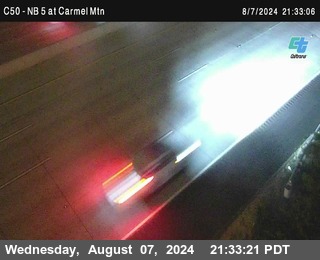 NB 5 at Carmel Mountain Rd.