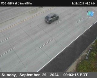 NB 5 at Carmel Mountain Rd.