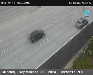 NB 5 at Carmel Mountain Rd.