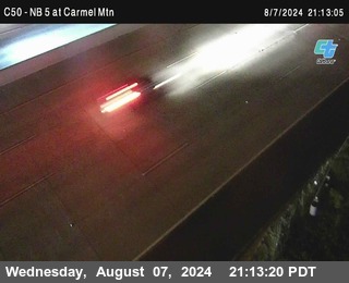 NB 5 at Carmel Mountain Rd.