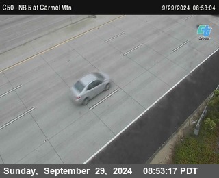 NB 5 at Carmel Mountain Rd.