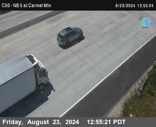 NB 5 at Carmel Mountain Rd.