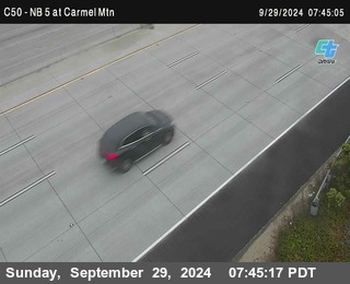 NB 5 at Carmel Mountain Rd.