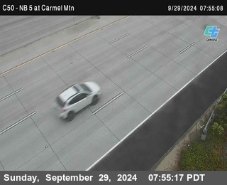 NB 5 at Carmel Mountain Rd.