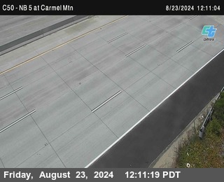 NB 5 at Carmel Mountain Rd.