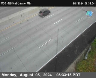 NB 5 at Carmel Mountain Rd.