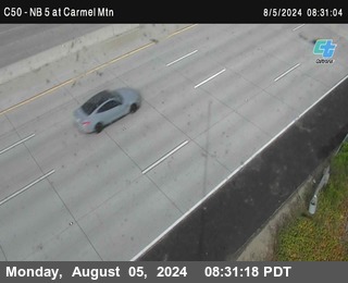 NB 5 at Carmel Mountain Rd.