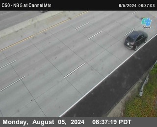 NB 5 at Carmel Mountain Rd.