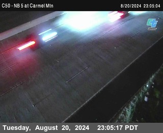 NB 5 at Carmel Mountain Rd.