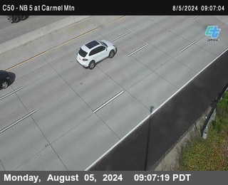 NB 5 at Carmel Mountain Rd.