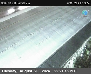 NB 5 at Carmel Mountain Rd.