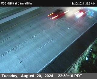 NB 5 at Carmel Mountain Rd.