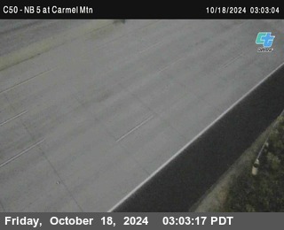 NB 5 at Carmel Mountain Rd.