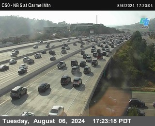 NB 5 at Carmel Mountain Rd.