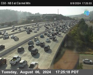 NB 5 at Carmel Mountain Rd.