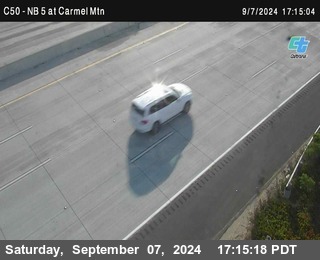 NB 5 at Carmel Mountain Rd.