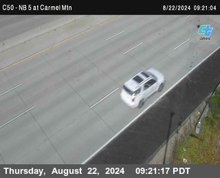 NB 5 at Carmel Mountain Rd.