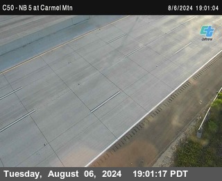 NB 5 at Carmel Mountain Rd.