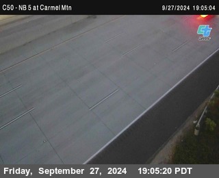 NB 5 at Carmel Mountain Rd.