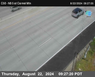 NB 5 at Carmel Mountain Rd.