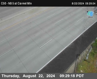 NB 5 at Carmel Mountain Rd.