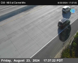 NB 5 at Carmel Mountain Rd.