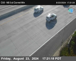 NB 5 at Carmel Mountain Rd.