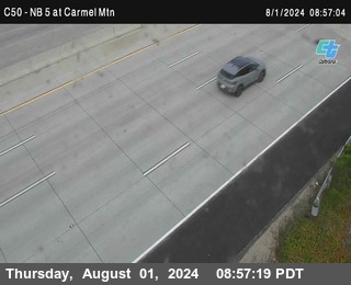 NB 5 at Carmel Mountain Rd.