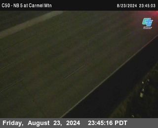 NB 5 at Carmel Mountain Rd.