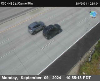 NB 5 at Carmel Mountain Rd.