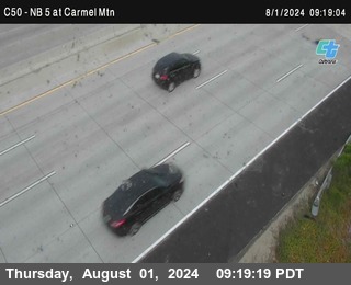 NB 5 at Carmel Mountain Rd.