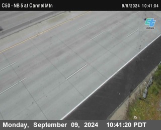 NB 5 at Carmel Mountain Rd.