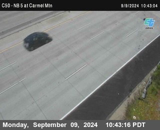 NB 5 at Carmel Mountain Rd.