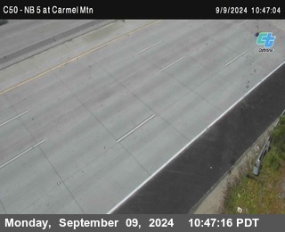 NB 5 at Carmel Mountain Rd.