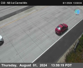 NB 5 at Carmel Mountain Rd.