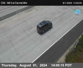 NB 5 at Carmel Mountain Rd.