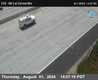 NB 5 at Carmel Mountain Rd.