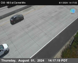 NB 5 at Carmel Mountain Rd.