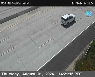 NB 5 at Carmel Mountain Rd.