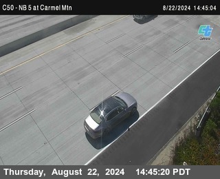 NB 5 at Carmel Mountain Rd.