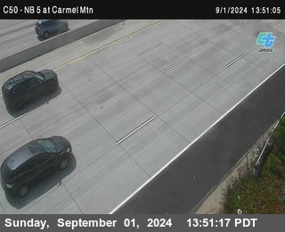 NB 5 at Carmel Mountain Rd.