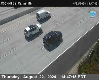 NB 5 at Carmel Mountain Rd.