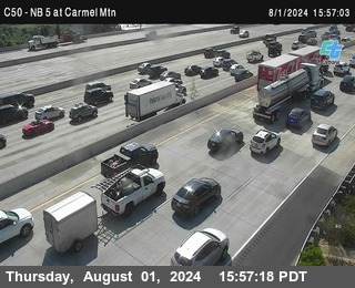 NB 5 at Carmel Mountain Rd.